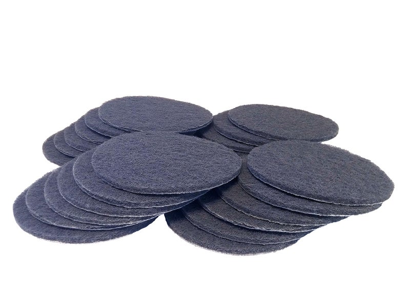 Starcke Premium 6 Inch Non Woven Surface Conditioning Discs - for Dry Sanding Countertops, Auto Body Repair, Marine, Paint, Plastics, Metal and Fiberglass (Grey, 25 Pack) - Image 4